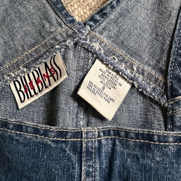 Vintage Women’s Bill Blass Dark Blue Denim Overalls - Picture 2 of 4